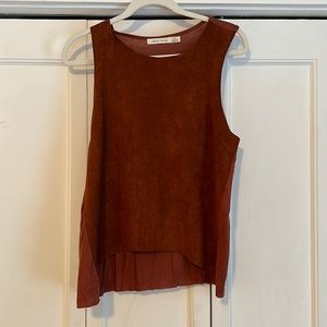 Bishop & Young Rust-Colored Top